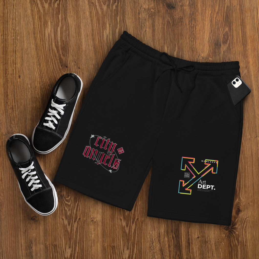 City of Angels - Art Dept. Men's Fleece Shorts