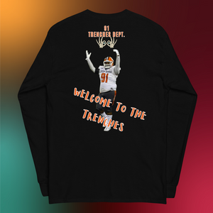 91 TRENCHES DEPT. - Welcome to the Trenches Men’s Long Sleeve Shirt