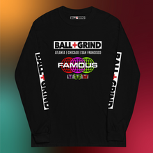 Load image into Gallery viewer, BALL+GRIND - BG FAMOUS Men’s Long Sleeve T-Shirt
