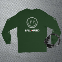 Load image into Gallery viewer, BALL+GRIND - BE GRATEFUL! Men’s Long Sleeve Tee Shirt