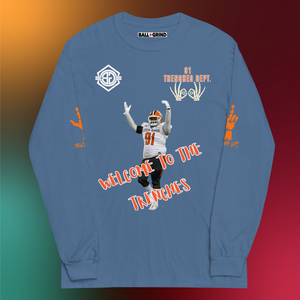 91 TRENCHES DEPT. - Welcome to the Trenches Men’s Long Sleeve Shirt