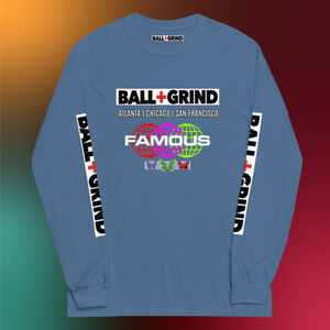 BALL+GRIND - BG FAMOUS Men’s Long Sleeve T-Shirt