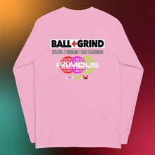 Load image into Gallery viewer, BALL+GRIND - BG FAMOUS Men’s Long Sleeve T-Shirt