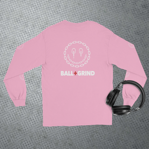 BALL+GRIND - BE GRATEFUL! Men’s Long Sleeve Tee Shirt