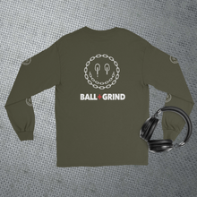 Load image into Gallery viewer, BALL+GRIND - BE GRATEFUL! Men’s Long Sleeve Tee Shirt