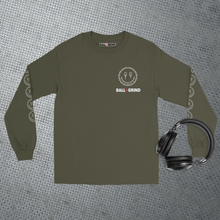 Load image into Gallery viewer, BALL+GRIND - BE GRATEFUL! Men’s Long Sleeve Tee Shirt