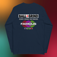 Load image into Gallery viewer, BALL+GRIND - BG FAMOUS Men’s Long Sleeve T-Shirt