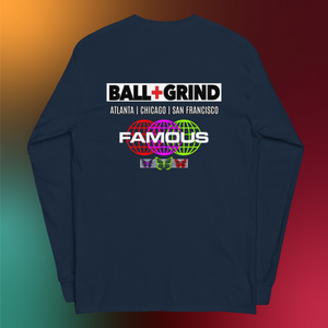 BALL+GRIND - BG FAMOUS Men’s Long Sleeve T-Shirt