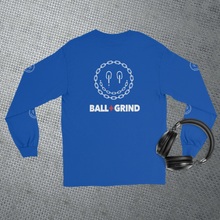 Load image into Gallery viewer, BALL+GRIND - BE GRATEFUL! Men’s Long Sleeve Tee Shirt