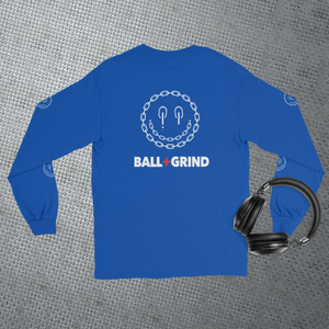 BALL+GRIND - BE GRATEFUL! Men’s Long Sleeve Tee Shirt