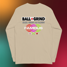Load image into Gallery viewer, BALL+GRIND - BG FAMOUS Men’s Long Sleeve T-Shirt