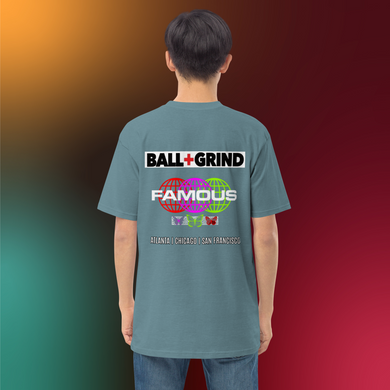 BALL+GRIND - BG Famous Men’s Premium Heavyweight Tee