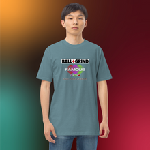 Load image into Gallery viewer, BALL+GRIND - BG Famous Men’s Premium Heavyweight Tee