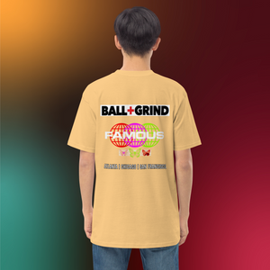 BALL+GRIND - BG Famous Men’s Premium Heavyweight Tee