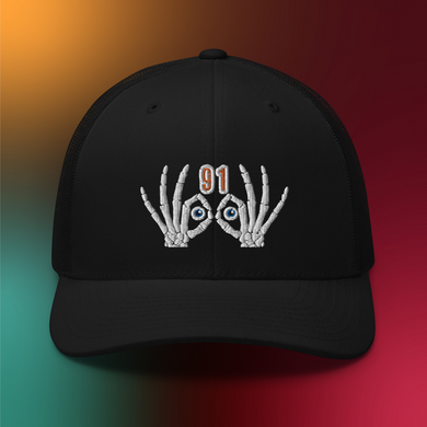 91 TRENCHES DEPT. We See You 91 Trucker Cap