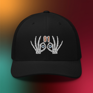 91 TRENCHES DEPT. We See You 91 Trucker Cap