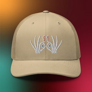 91 TRENCHES DEPT. We See You 91 Trucker Cap