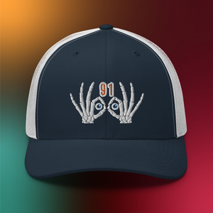 91 TRENCHES DEPT. We See You 91 Trucker Cap