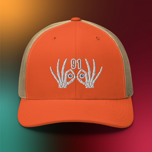91 TRENCHES DEPT. We See You 91 Trucker Cap