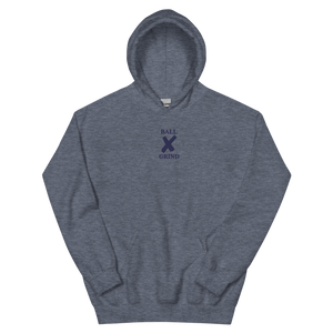 BALL x GRIND: NAVY X HOODIE