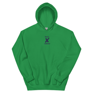BALL x GRIND: NAVY X HOODIE