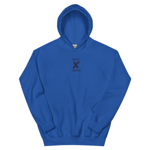 BALL x GRIND: NAVY X HOODIE