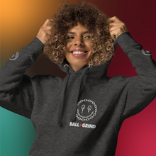 Load image into Gallery viewer, BALL+GRIND - BE GRATEFU! SMILEY LINK Unisex Hoodie