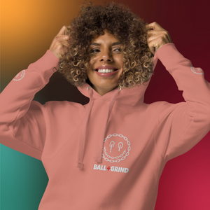 BALL+GRIND - BE GRATEFU! SMILEY LINK Unisex Hoodie