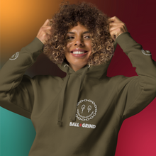 Load image into Gallery viewer, BALL+GRIND - BE GRATEFU! SMILEY LINK Unisex Hoodie