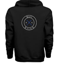 Load image into Gallery viewer, BALL+GRIND - STAY HUMBLE HUSTLE HARD (BROYAL) Black/Royal Unisex Hoodie