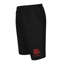 Load image into Gallery viewer, BALL+GRIND - BG Blk/Red Stitched Shorts