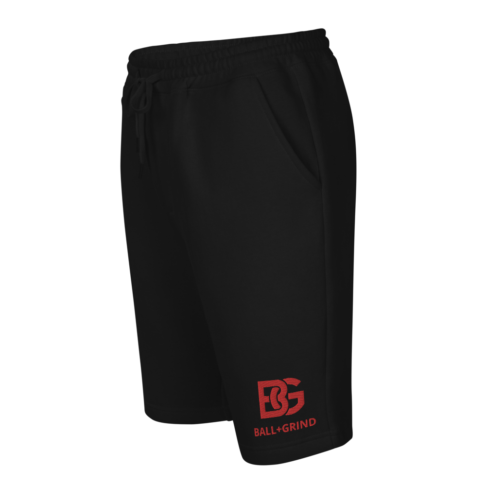 BALL+GRIND - BG Blk/Red Stitched Shorts