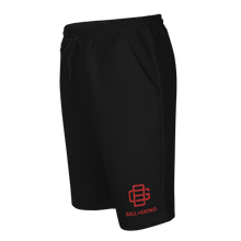 Load image into Gallery viewer, BALL+GRIND - BG Loop Blk/Red Stitched Shorts