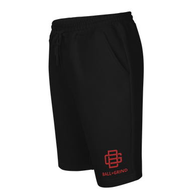 BALL+GRIND - BG Loop Blk/Red Stitched Shorts