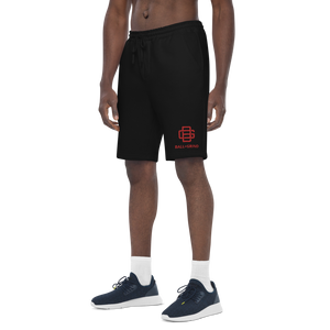 BALL+GRIND - BG Loop Blk/Red Stitched Shorts