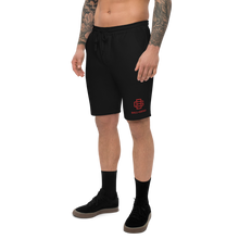 Load image into Gallery viewer, BALL+GRIND - BG Loop Blk/Red Stitched Shorts