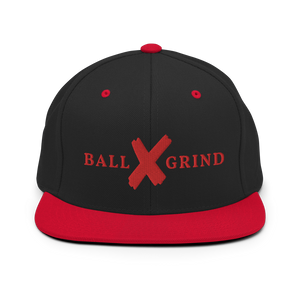 BALL x GRIND: RED X Snap Back