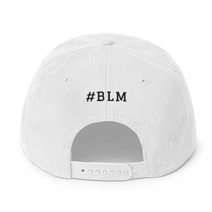 BALL x GRIND - FOREVER #BLM White/Black Snapback