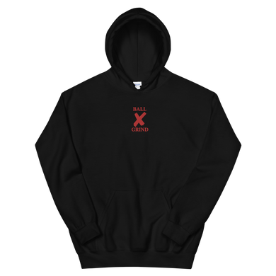 BALL x GRIND: RED X HOODIE