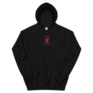 BALL x GRIND: RED X HOODIE