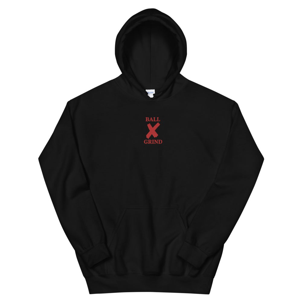 BALL x GRIND: RED X HOODIE