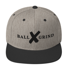Load image into Gallery viewer, BALL x GRIND: Black X Snap Back