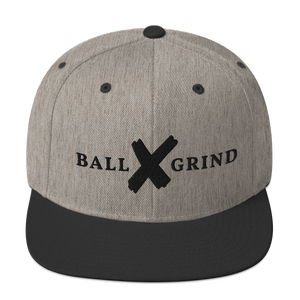 BALL x GRIND: Black X Snap Back