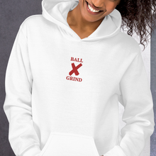 Load image into Gallery viewer, BALL x GRIND: RED X HOODIE