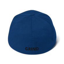 Load image into Gallery viewer, BALL x GRIND: THE GRIND (Black Stitch) Flexfit Structured Twill Cap