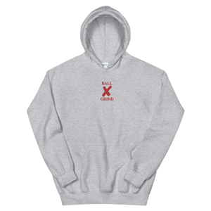 BALL x GRIND: RED X HOODIE