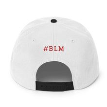 Load image into Gallery viewer, BALL x GRIND - FOREVER #BLM Snapback Hat White/Red