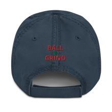 Load image into Gallery viewer, BALL + GRIND &quot;FAITH OVER FEAR&quot; (Green/Red) Stitched Distressed Dad Hat