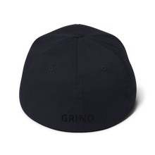Load image into Gallery viewer, BALL x GRIND: THE GRIND (Black Stitch) Flexfit Structured Twill Cap