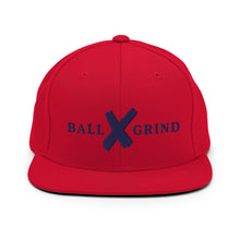 Load image into Gallery viewer, BALL x GRIND: NAVY X Snap Back